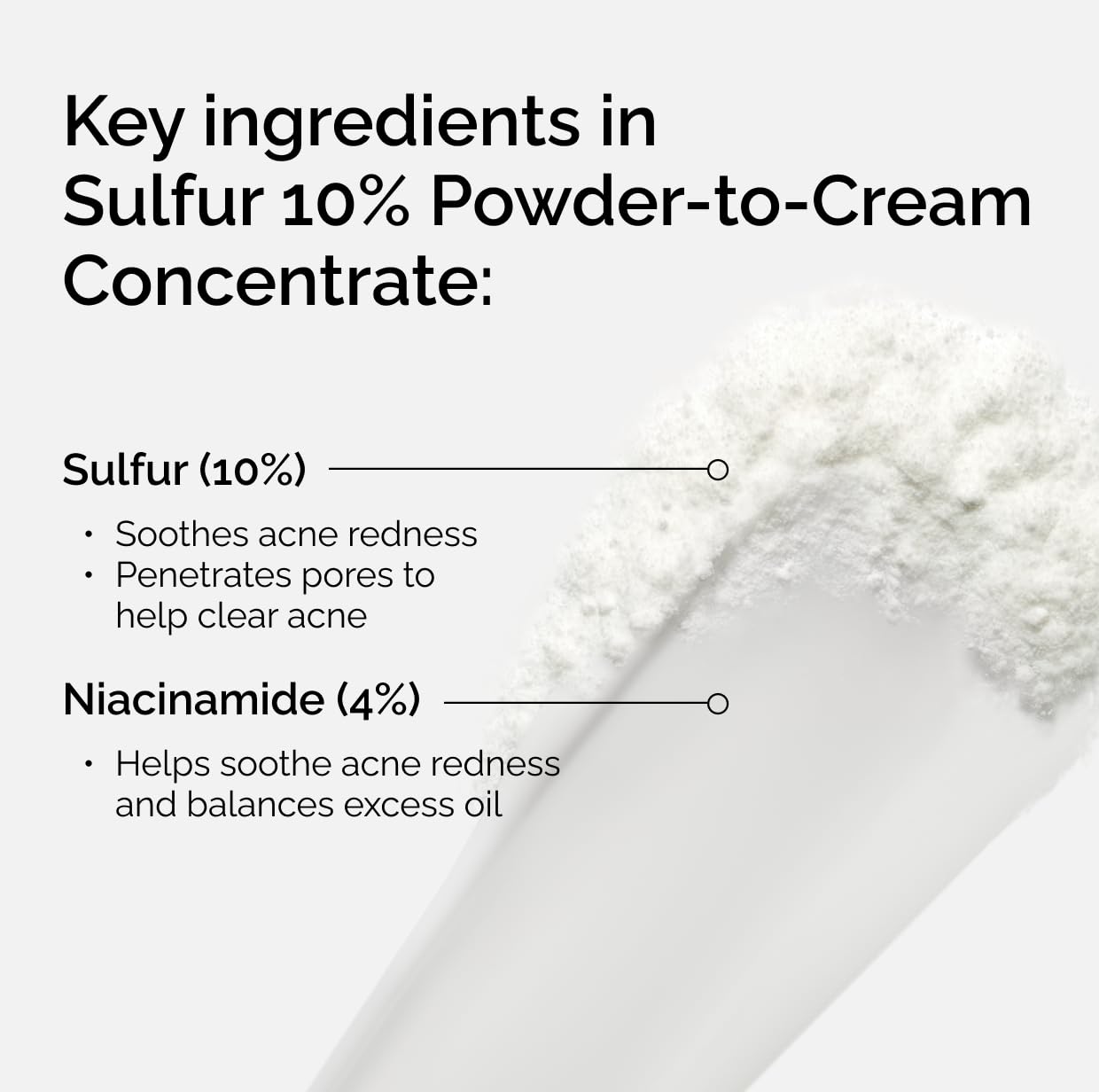 The Ordinary Sulfur 10% Powder-to-Cream Acne Spot Treatment Concentrate, Reduces Pimple Size and Zit Redness, 0.18 Oz Beauty and Personal Care The Ordinary