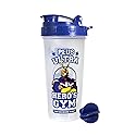 JUST FUNKY My Hero Academia Gym Workout Shaker Bottle, Blue Colored Shaker Bottle