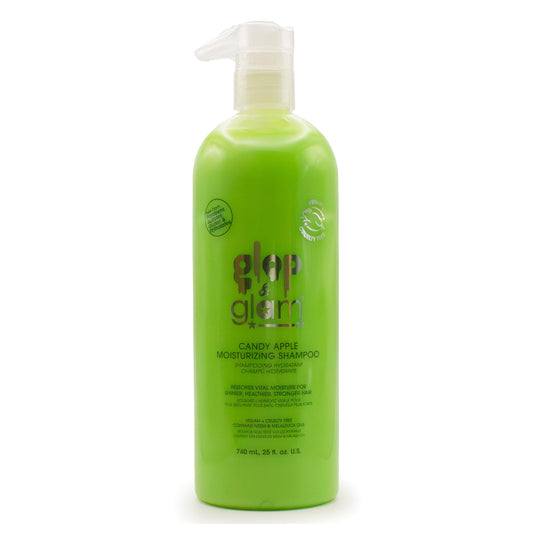 Glop & Glam® Candy Apple Moisturizing Shampoo for Kids (25.0 fl oz) | Paraben, Phthalate & Gluten Free | Shinier, Softer & Stronger Feeling Hair |