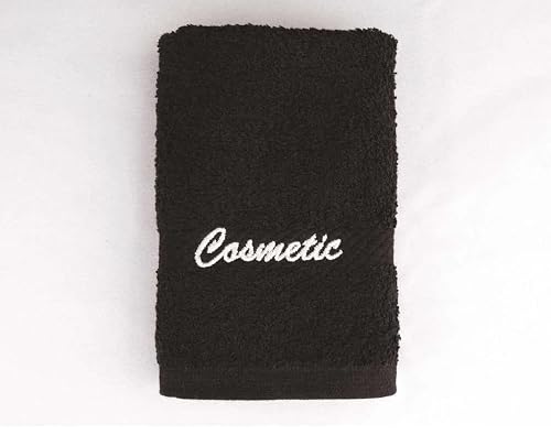 Rifz Makeup/Cosmetic Removing Washcloths 12 PK (Cosmetic Removing Washcloth), Black