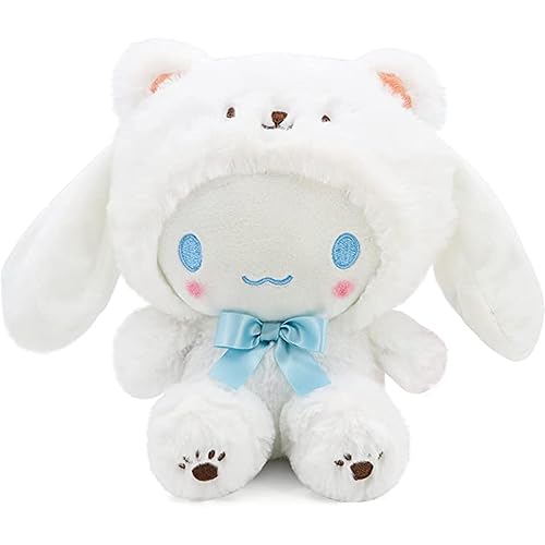 MJJAOQYF Cartoon Kawaii White Bear Cross-Dressing Series Plush,Soft Plush Doll Cute Soft Toys, Plush Pillow Stuffed Animals Toy Birthday Gifts for…