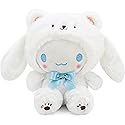 MJJAOQYF Cartoon Kawaii White Bear Cross-Dressing Series Plush,Soft Plush Doll Cute Soft Toys, Plush Pillow Stuffed Animals Toy Birthday Gifts for…