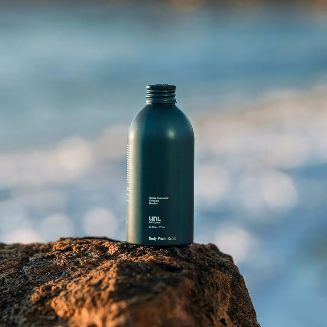 Uni Skin Shield Body Wash Refill - Hydrating Shower Gel & Moisturizing Skin Cleanser - Enriched with Organic Aloe Vera, Kakadu Plum & Australian Beauty & Personal Care uni.