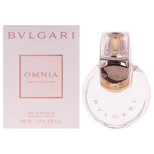 Bvlgari Omnia Crystalline by Bvlgari for Women - 3.4 oz EDT Spray (Refillable)