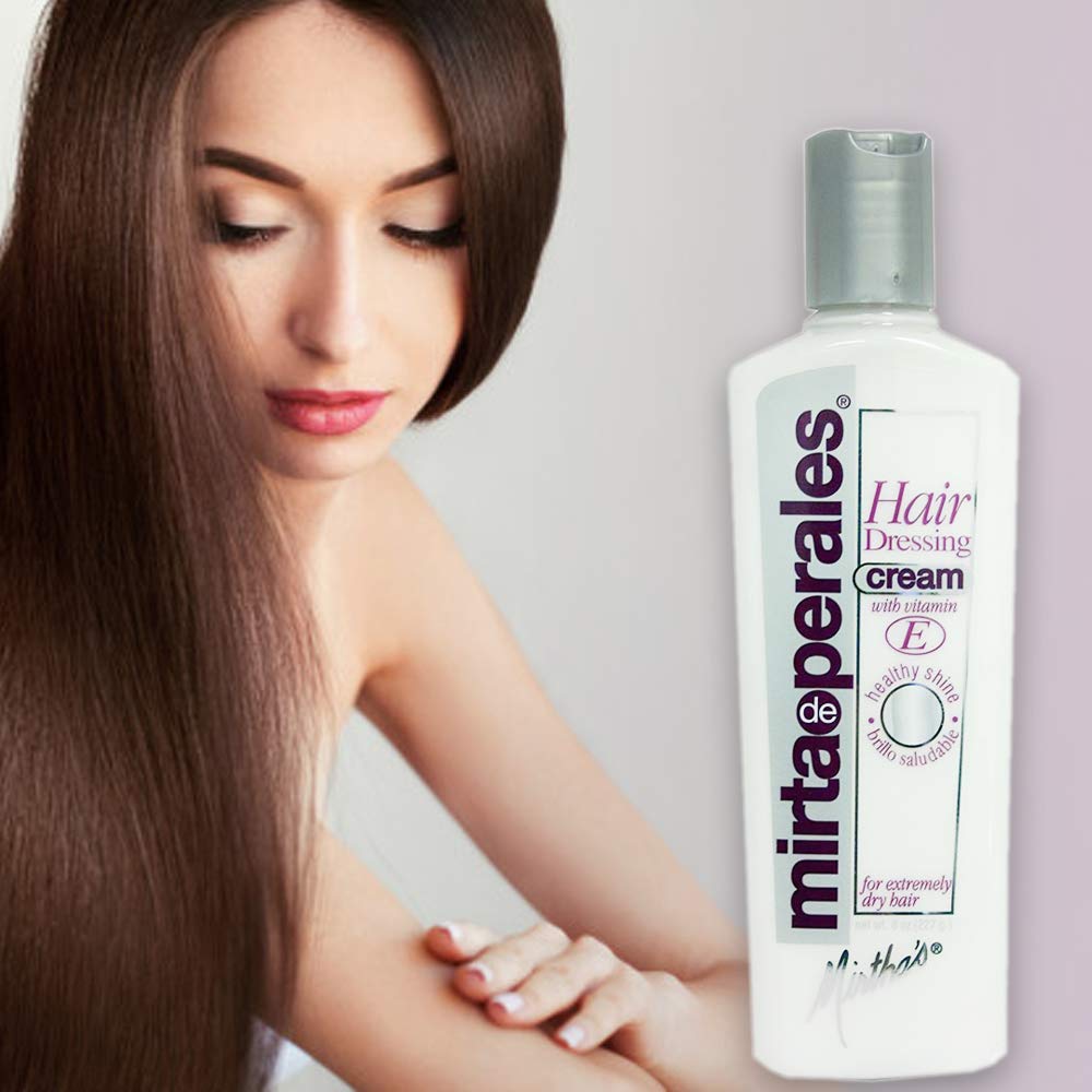 Mirta de Perales Cream Hairdressing With Vitamin E, 8 oz (Pack of 3)