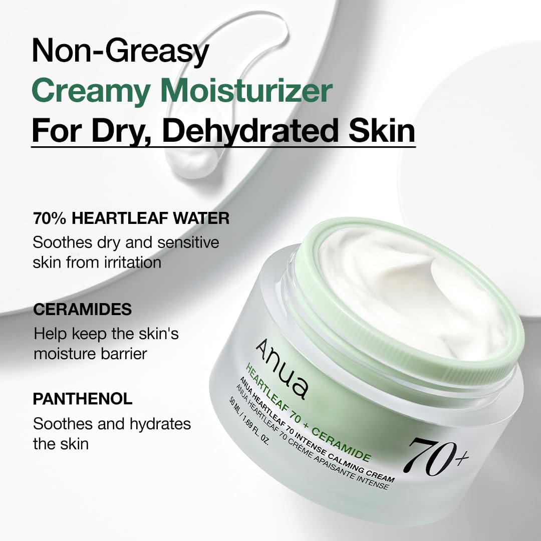 Soothing Cream with 70% Heartleaf by Anua