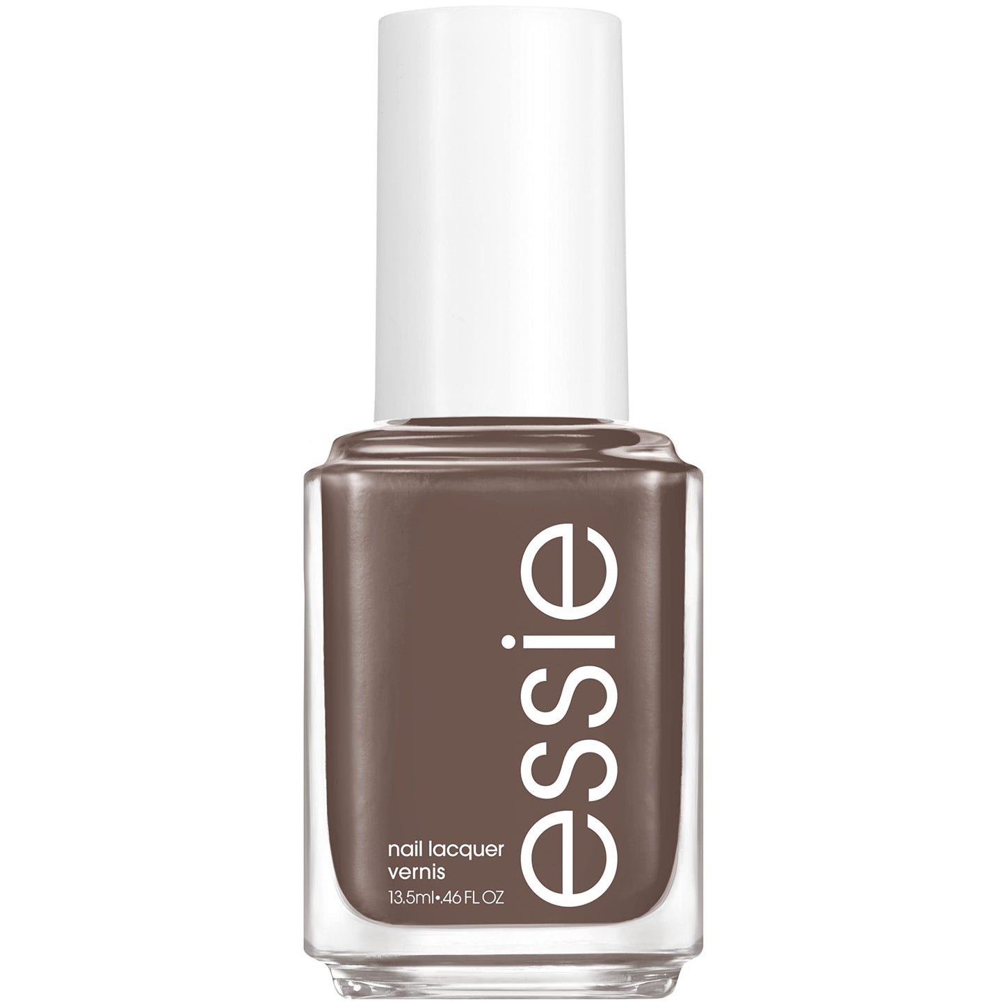 essie Salon-Quality Nail Polish, 8-Free Vegan, Winter 2022, Warm Gray, Sleigh It, 0.46 oz Beauty & Personal Care essie