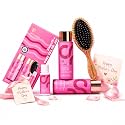 ColorProof Mothers Day Smooth Gift Set Relaxation Gifts For Women Hair Care Complete Set With Shampoo, Conditioner, Overnight Serum & Detangling Brush