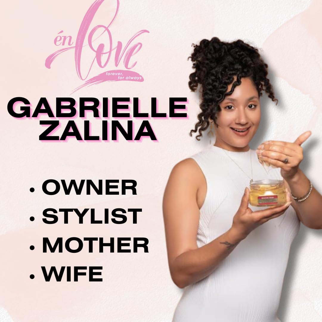 én Love Forever for Always Edge Control Hair Gel with Natural Coconut Milk, Pure Aloe Vera and Argan Oil | 48 Hours Extra Hold Pomade | Promotes