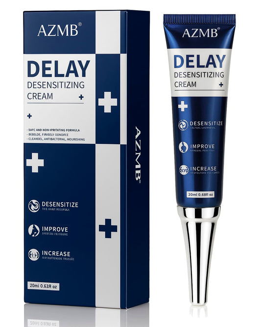 Delay Cream for Men,Increase Length & Girth Moisturizing & Numbing Climax Delay Control Desensitizer to Last Longer in Bed