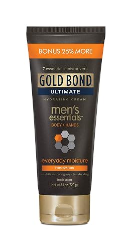 Gold Bond Men's Everyday Essentials Cream, 6.5 Ounce