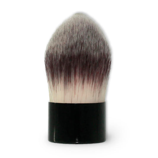 CARA Cosmetics Kabuki Brush #17 - Compact Makeup Face Brush, Blending Brush for Loose Powder, Blush, Foundation. Bronzer & Liquid Makeup, Seamless