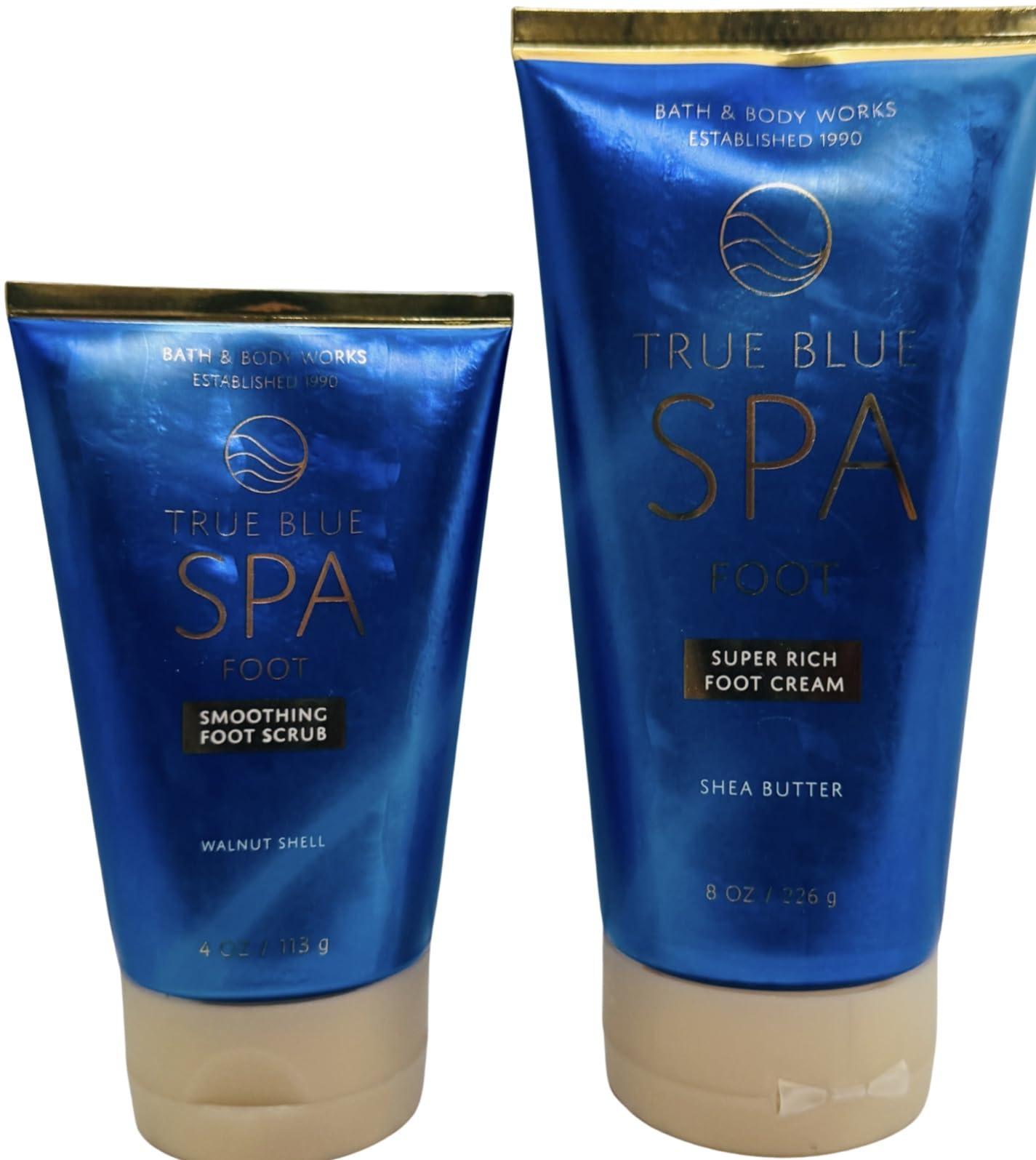Bath & Body Works Foot Cream & Foot Scrub Set of 2 Beauty & Personal Care Bath & Body Works