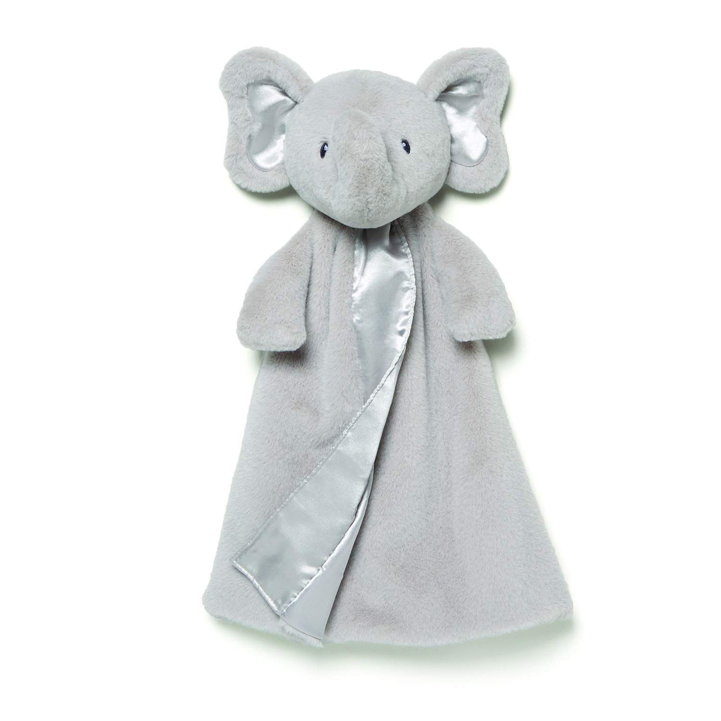 Gund Baby Bubbles Elephant Huggybuddy Blanket, Gray, 17"