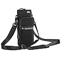Nuovoware Water Bottle Carrier Bag, 25oz/32oz Bottle Pouch Holder, Adjustable Shoulder Hand Strap 2 Pocket Sling Neoprene Sleeve Sports Accessories…