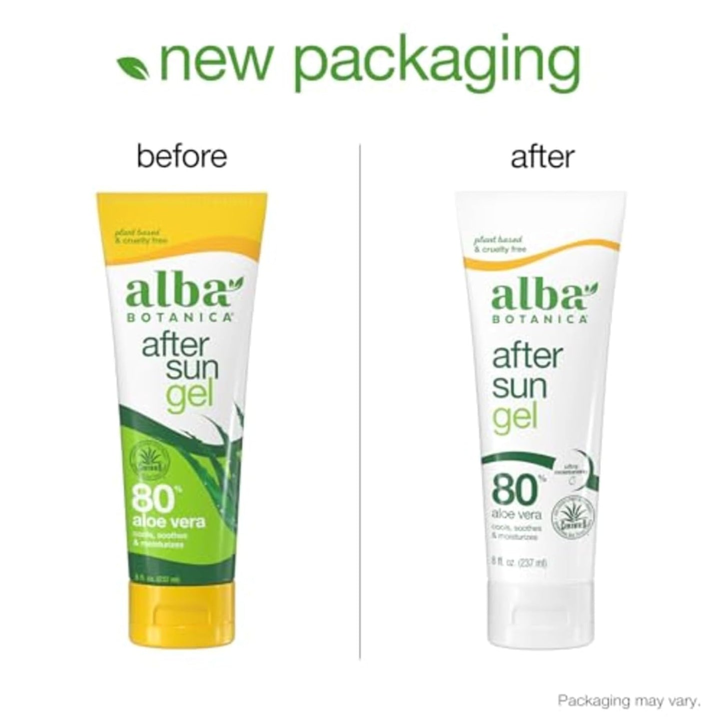 Alba Botanica Gel Aloe Vera After Sun 8