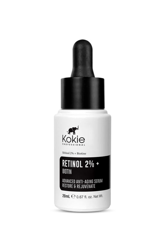 Kokie Retinol 2% + Biotin Serum