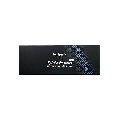 SALON TECH SpinStyle Pro Auto Curler 1 Inch - Create Beautiful, Long-Lasting Curls In Just A Few Seconds!