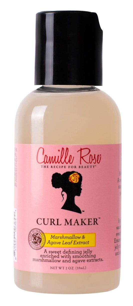 Camille Rose Curl Maker Defining Jelly with Marshmallow & Agave Leaf Extract 2 oz (Pack of 3)