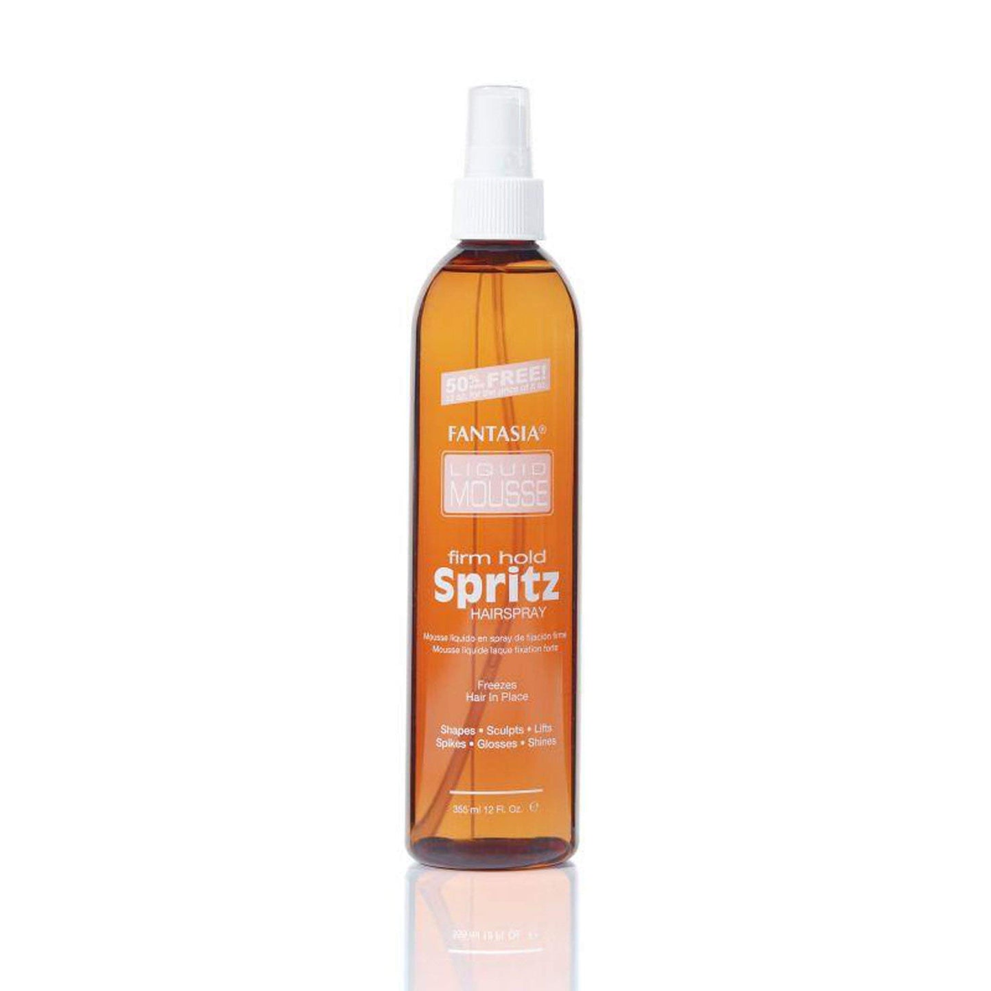 Fantasia IC Liquid Mousse Firm Hold Spritz Hair Spray 8oz