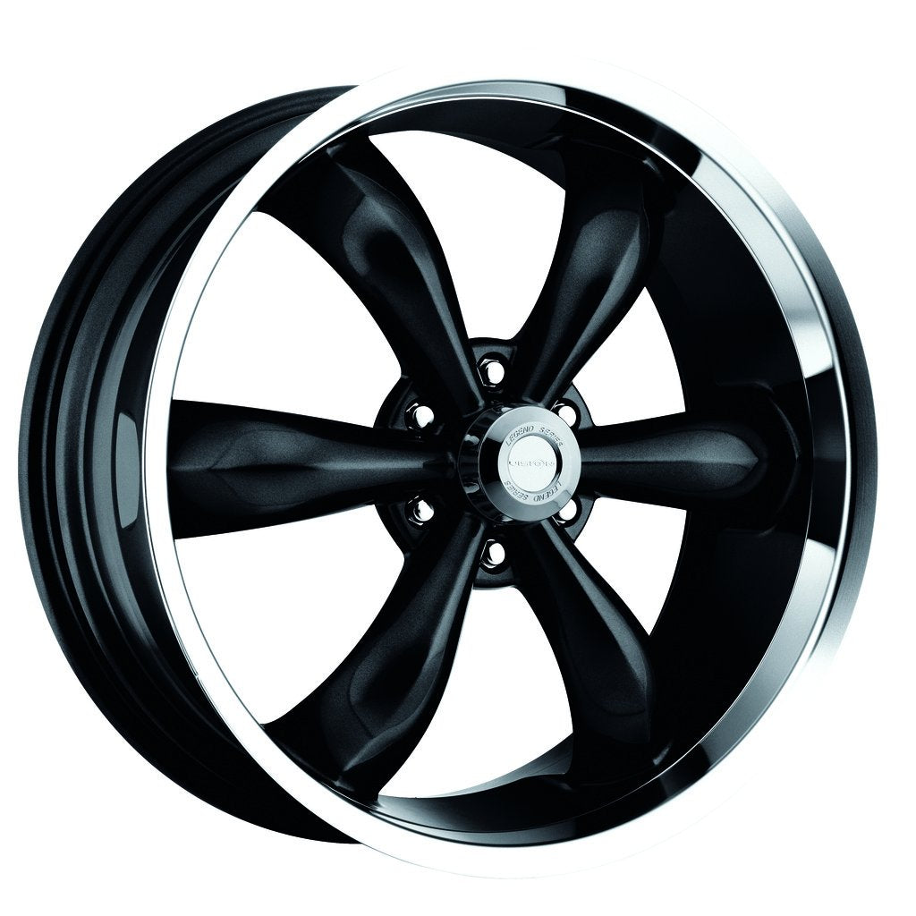 Vision 142 LEGEND 6 Gloss Black Machined Lip 22X9.5