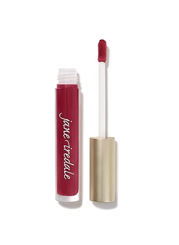 jane iredale HydroPure Hyaluronic Lip Gloss, Berry Red, 0.126 fl. oz.
