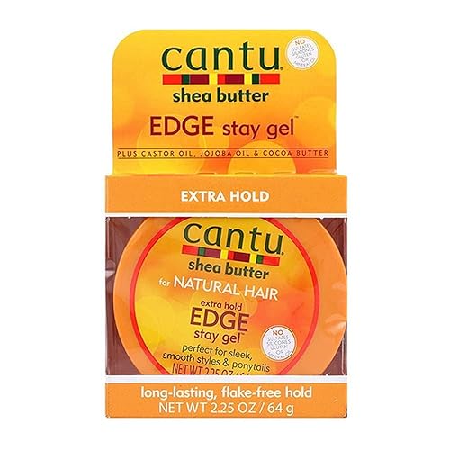 Cantu Extra Hold Edge Stay Gel, 2.25 Ounce