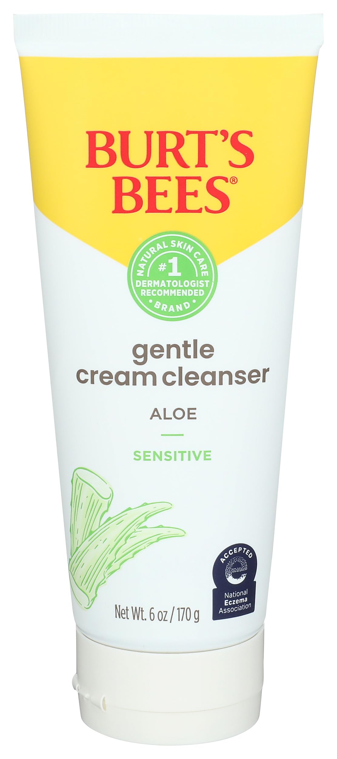 Burt's Bees, Cleanser Facial Sensitive, 6 Ounce