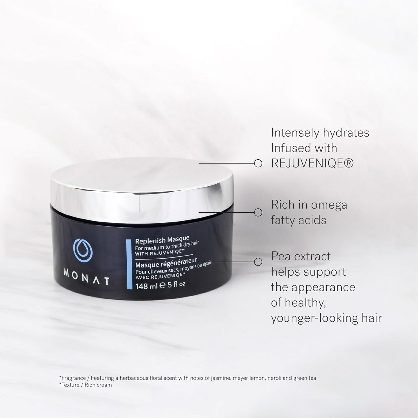 Renew™ Hydrating Hair Care System - Shampoo, Conditioner, and Masque System for Dry, Brittle Hair (8 oz/6 oz/5 oz)