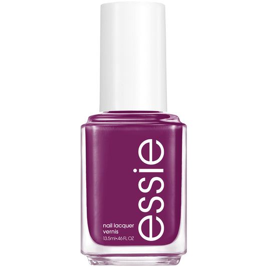 essie nail polish, Set The Tiki Bar High, summer 2022 collection, deep purple, 8-free vegan, 0.46 fl oz