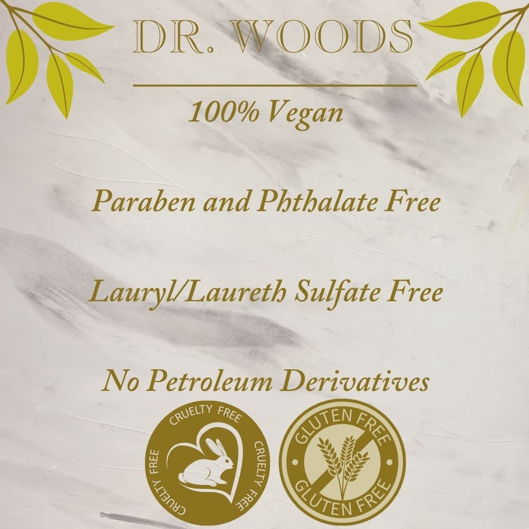 Dr. Woods Shea Vision Tea Tree Liquid Facial Cleanser with Organic Shea Butter, 8 Ounce (Pack of 2)