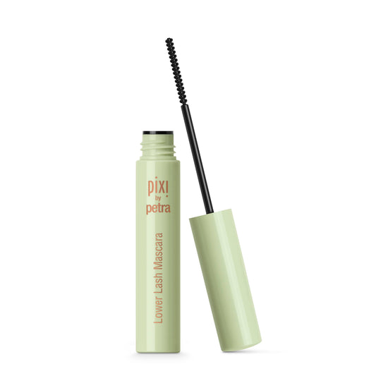 Pixi Beauty Lower Lash Mascara, Water-Resistant Formula, Slim Brush with Short Bristles, Vitamin E & Panthenol for Lashes, 3.2ml 0.11fl oz