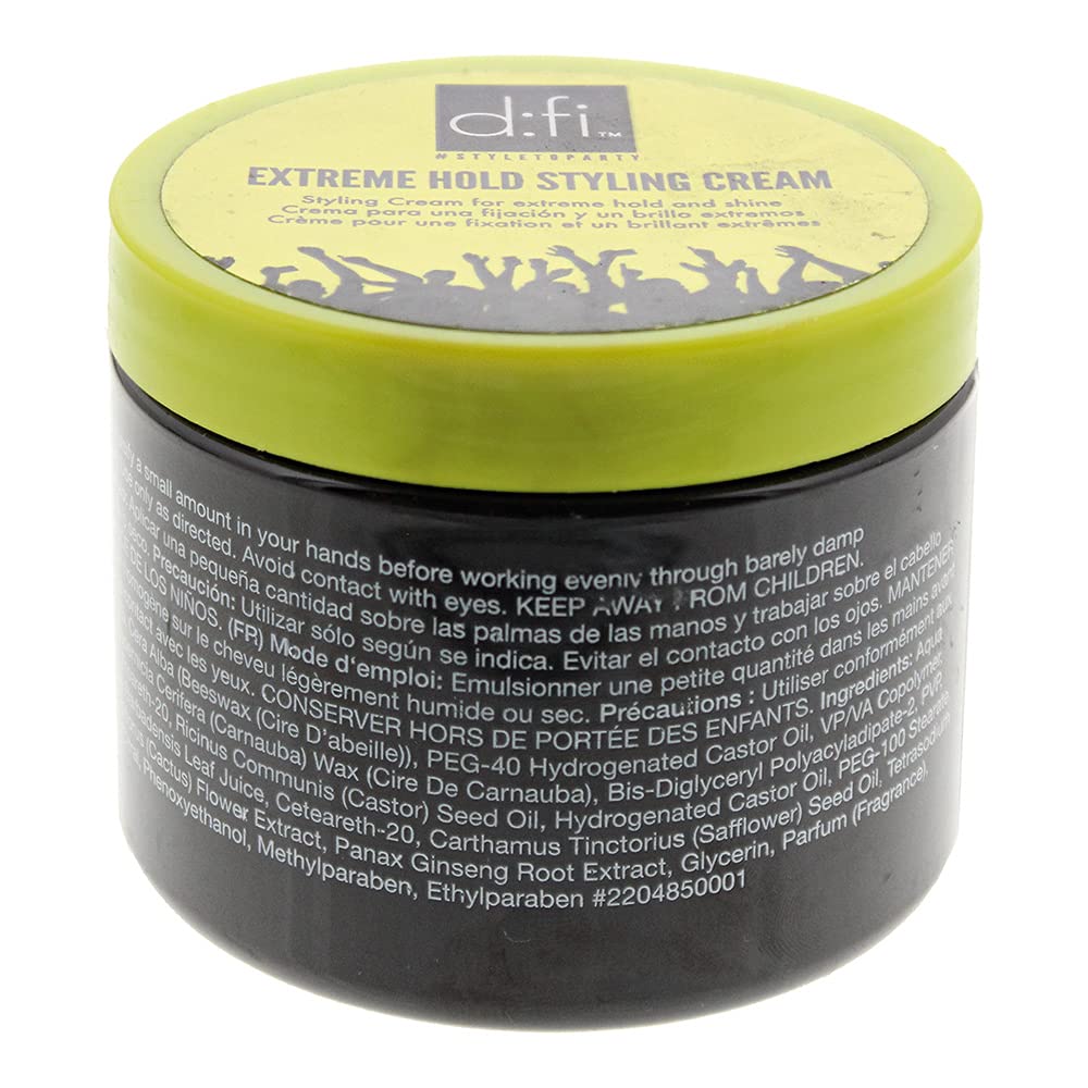 D:FI HAIR Extreme Hold Styling Cream, 5.3 Ounce