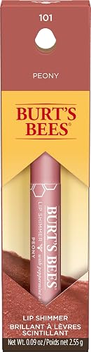 Burts Bees Peony Lip Shimmer, 0.09 OZ