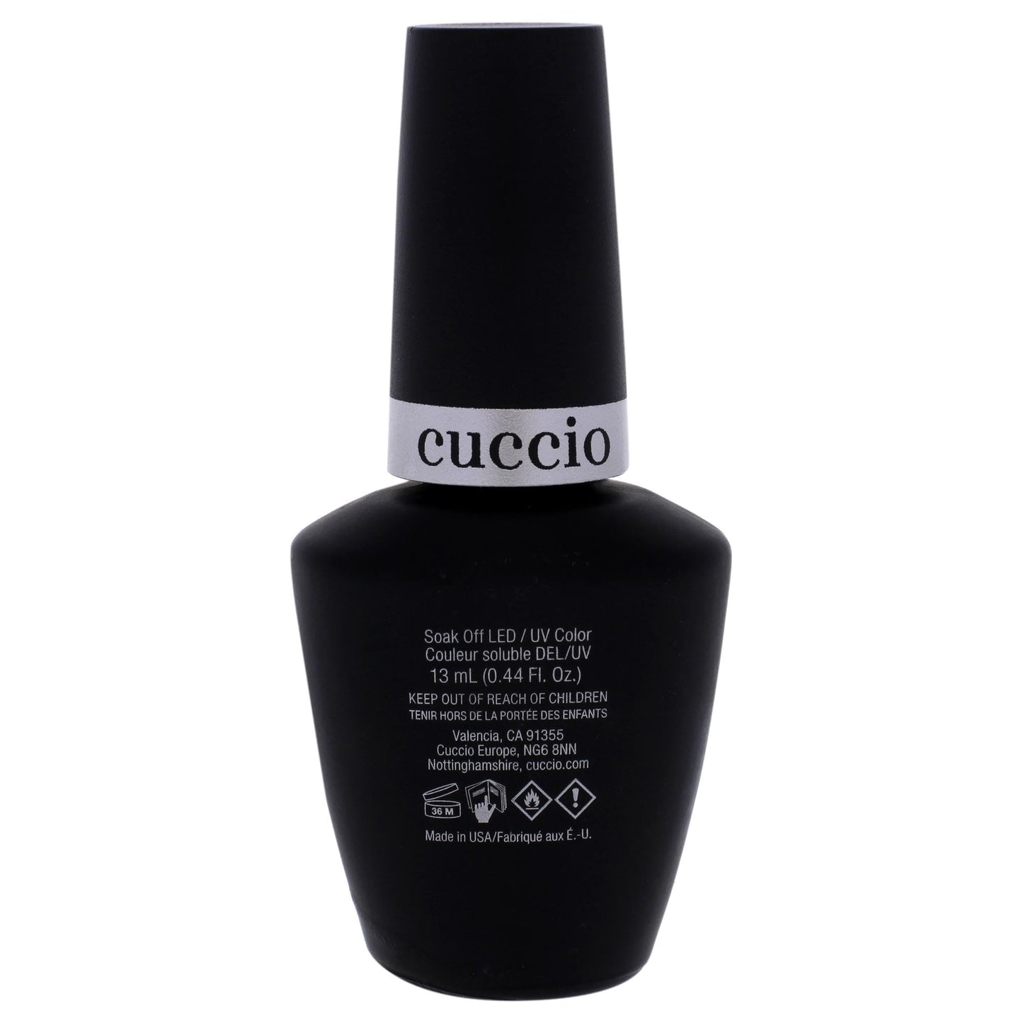 Cuccio Colour Veneer Nail Polish - Triple Pigmentation Technology - Polish Free Soak Off Gel - For Manicures And Pedicures - Full Coverage - Long