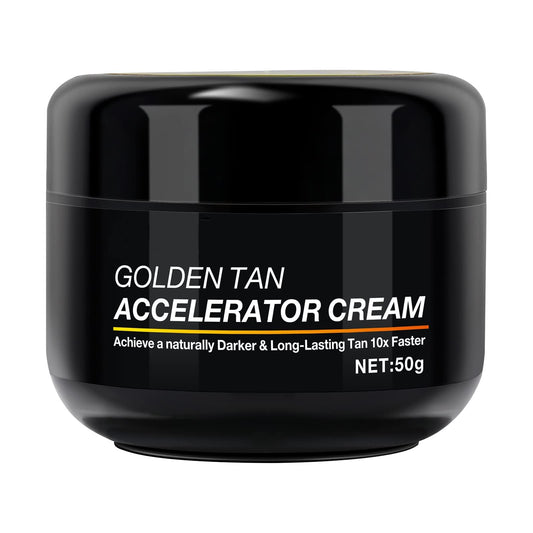 Tanning Gel Cream, 50g Sun Tanning, Soft Brown Intensive Tanning Gel, Tanning Accelerator Cream, Natural Tan Skin with Soft Brown Tanning Lotion