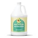 Ginger Lily Farms Botanicals 100% Pure Avocado Oil Butter Lotion for Dry Skin, 100% Vegan & Cruelty-Free, 1 Gallon (128 Fl Oz) Refill