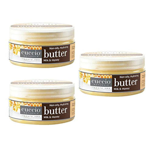 Cuccio Naturale Milk & Honey Butter Blend Lotion - Ultra-Hydrating, Non-Greasy Moisturizer for Hands, Feet, & Body - 24-Hour Time-Release Formula, 8 Beauty & Personal Care Cuccio
