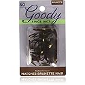 Goody WoMens Ouchless Latex Elastics, Brunette, 50 Count