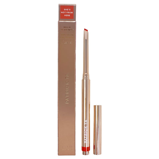 PATRICK TA Major Headlines Precision Lip Crayon - She's Not From Here (0.012 oz / 0.36 g) Beauty & Personal Care PATRICK TA