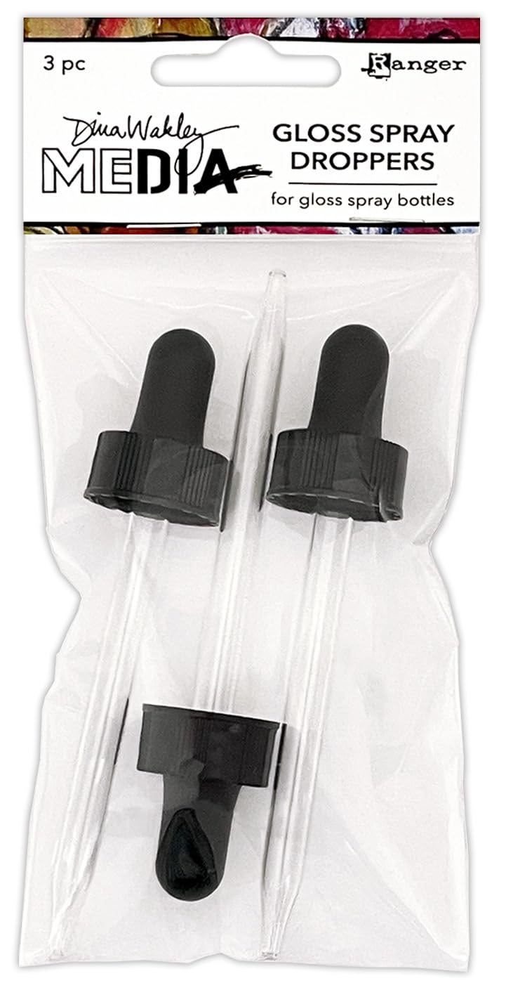Ranger Dina Wakley Media Gloss Spray Droppers 3 Pack