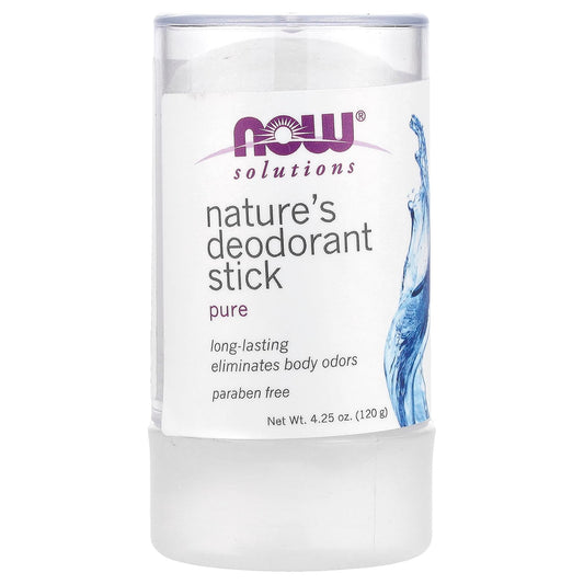 NOW Foods Deodorant Stick Stone, 3.5 oz Crystal Beauty and Personal Care NOW Foods