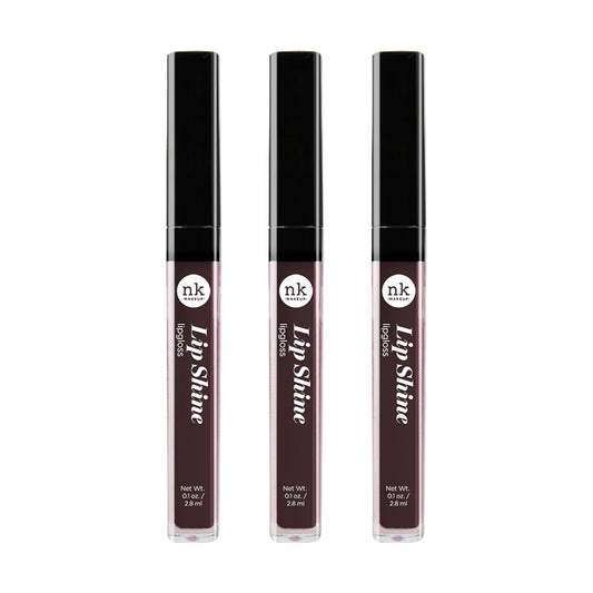 NICKA K NEW YORK Lipshine, Cosmetics, vibrant colors, bright colors, shining lips, lip shine, long lasting (AMZ268) Beauty & Personal Care NICKA K NEW YORK