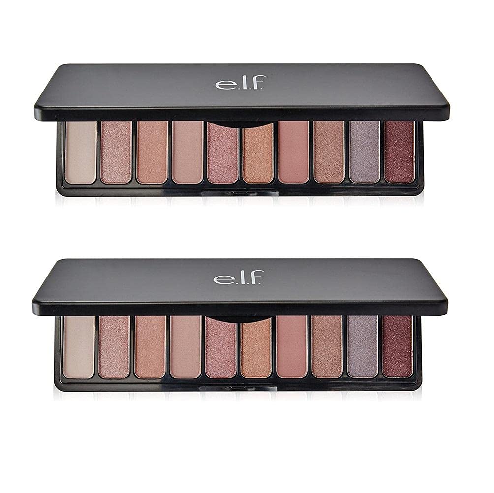 Pack of 2 e.l.f. Nude Rose Gold Eyeshadow Palette, 85133