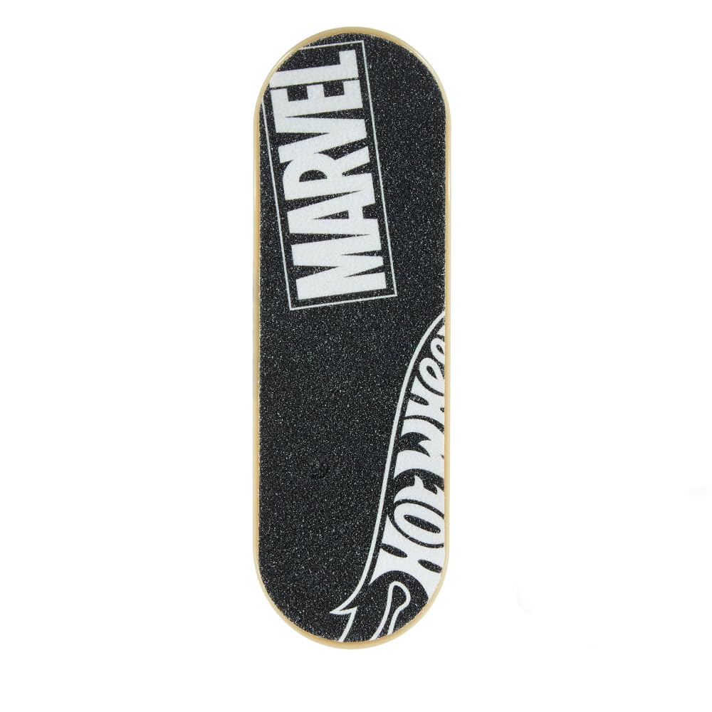 Hot Wheels Skate Vehículo de Juguete Patineta Marvel con Tenis