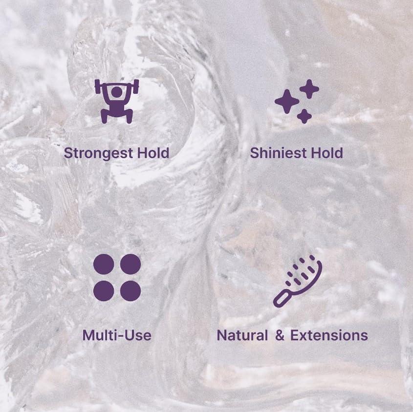 BTL LOC IT! Multi-Use Hair Styling Gel - Strong Hold, Shine Enhancing, Residue-Free Formula for Braids, Twists, Locs, Edges - Perfect for Natural Hair