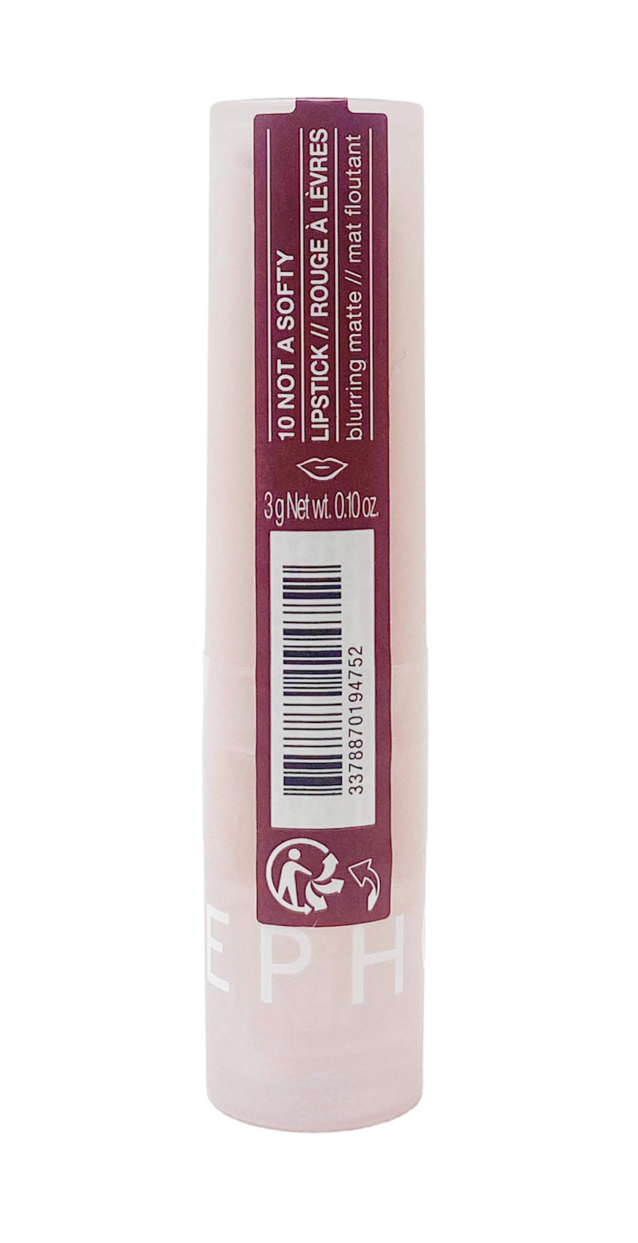 SEPHORA Collection Cloud Blurred Matte Lipstick - 10 Not A Softy (deep, rich berry) .10 Oz