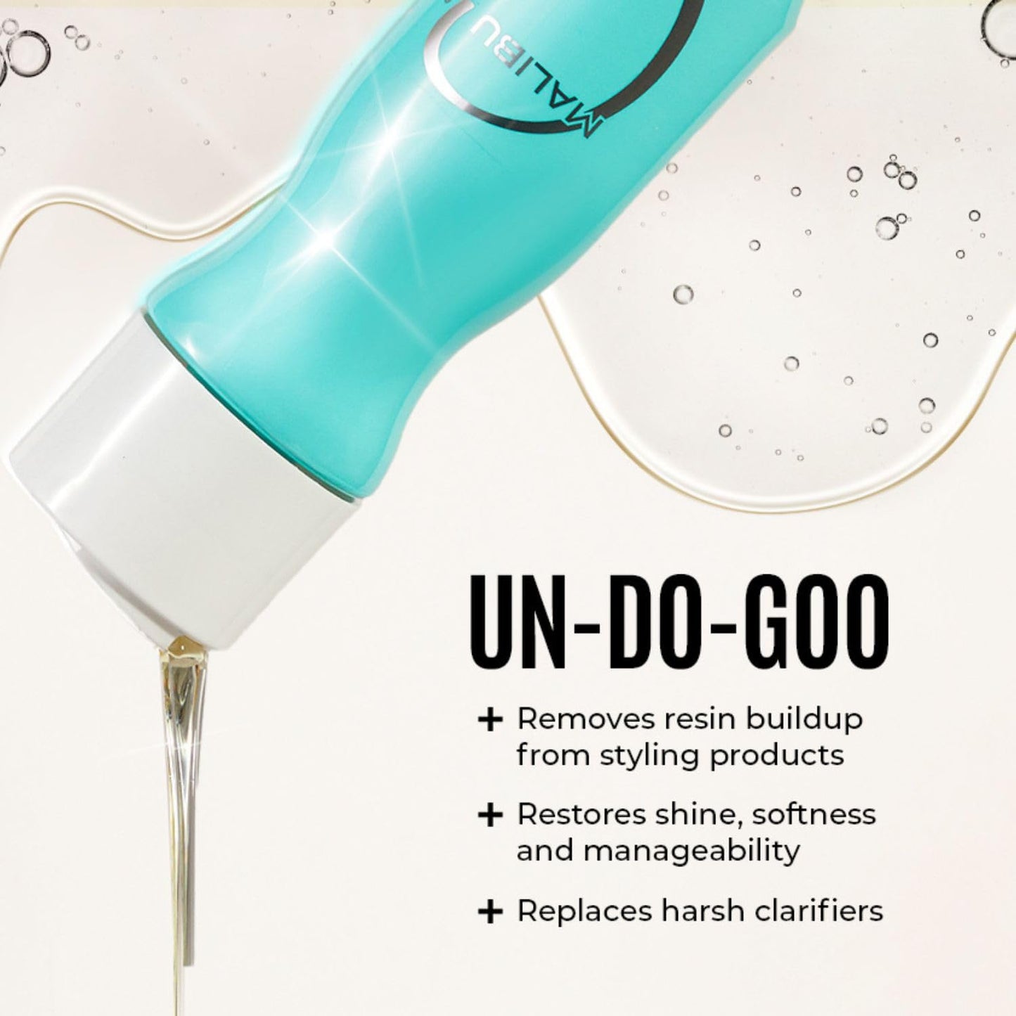 Malibu C Un-Do-Goo Clarifying Shampoo for Build Up - Travel Size Deep Cleansing Treatment for Styling Product Residue - Weekly Scalp Detox, Shine Beauty and Personal Care Malibu C