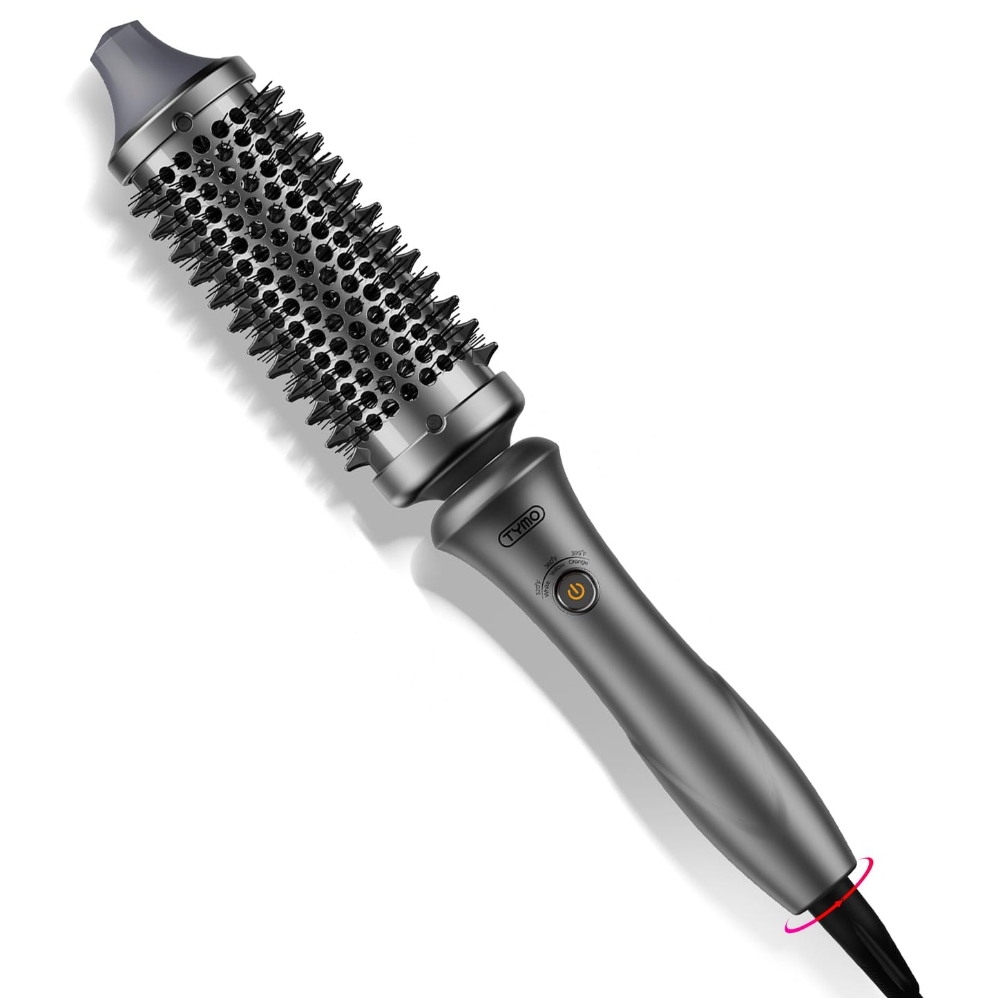 TYMO 2.0 Thermal Brush Curling Brush - STYLUX 1.7" Blowout Volumizer with Flexi-Fit for Hair Straightening, Heated Round Styler Tool, Hair Beauty and Personal Care TYMO Default Title