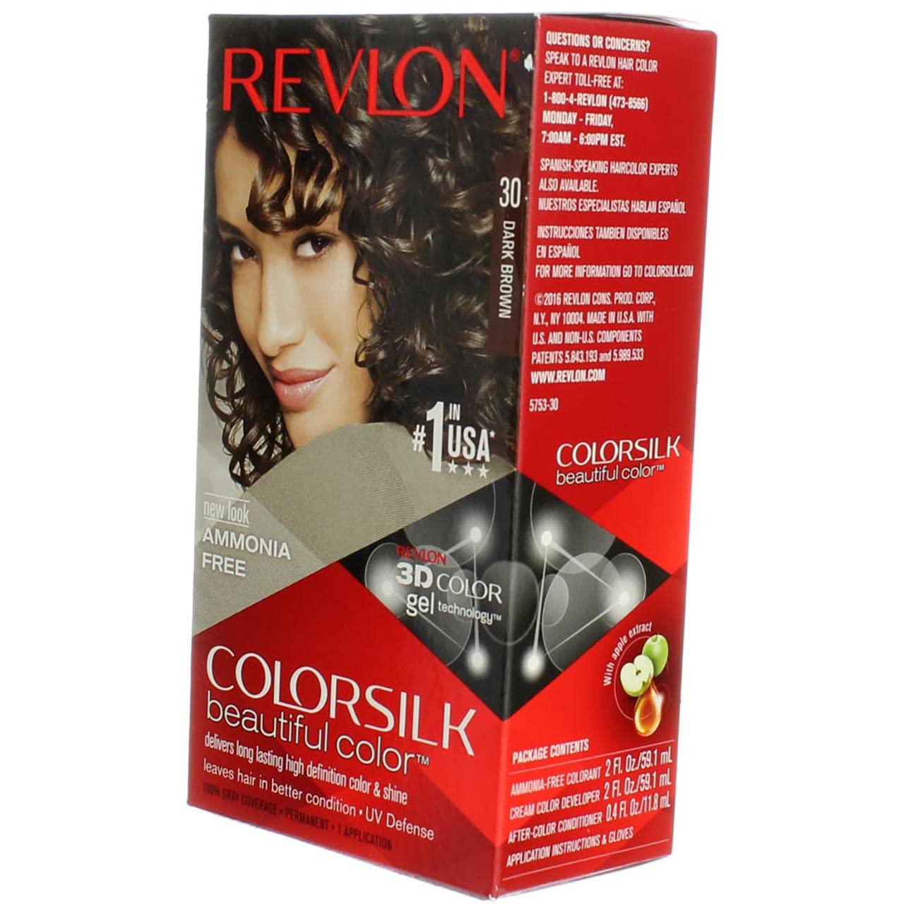 COLORSILK # 30 DARK BROWN